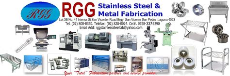 Rgg Stainless Steel And Metal Fabrication in San Pedro City, 